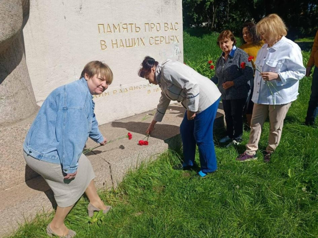 Колектив кафедри вшанував пам’ять жертв Другої світової війни