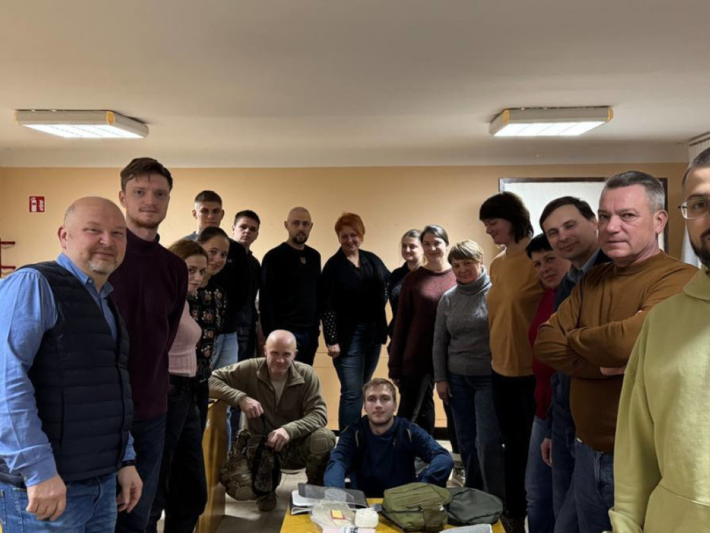 Практичний тренінг із тактичної медицини за стандартами НАТО для студентів та викладачів ПДМУ